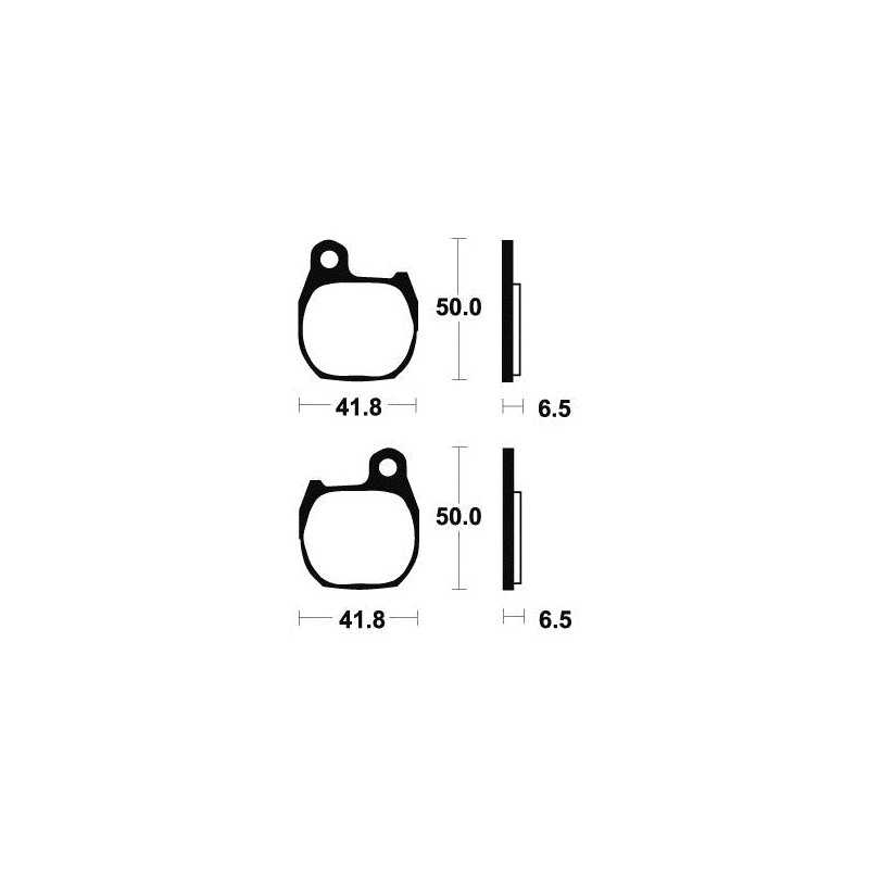 Organic Brake Pads MA164