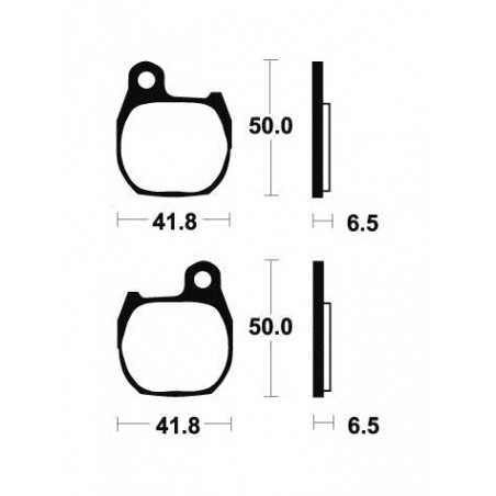 Organic Brake Pads MA164
