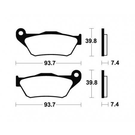 Sintered Brake Pads MSS337