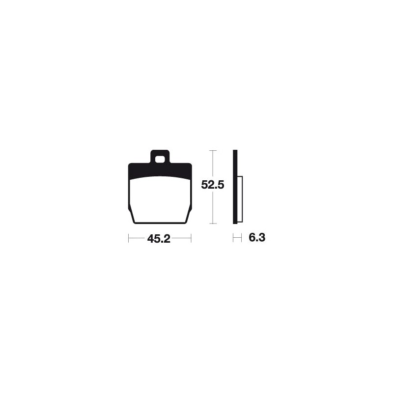 Organic Scooter Brake Pads ME231