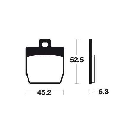 Organic Scooter Brake Pads ME231