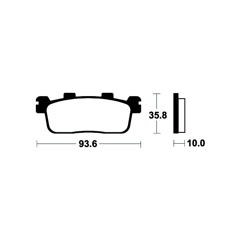 Sintered Brake Pads MSS363