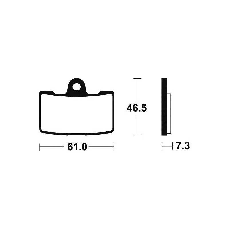 Sintered MF356 Brake Pads