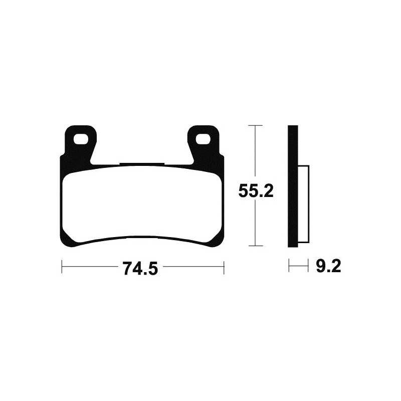Sintered MF360 Brake Pads