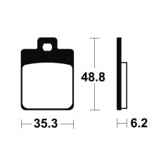 Sintered MSS368 Brake Pads