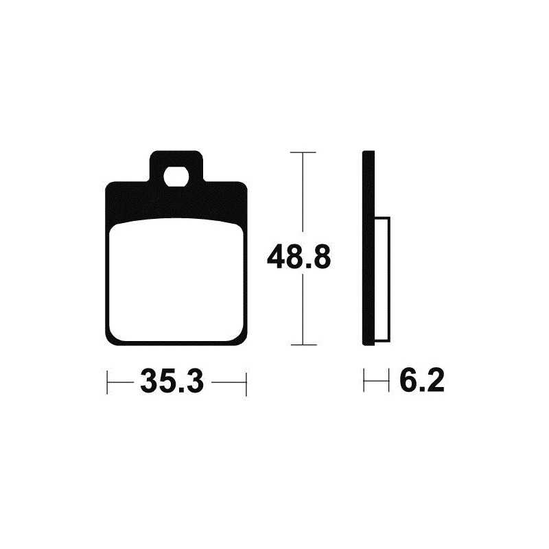 Sintered MSS368 Brake Pads