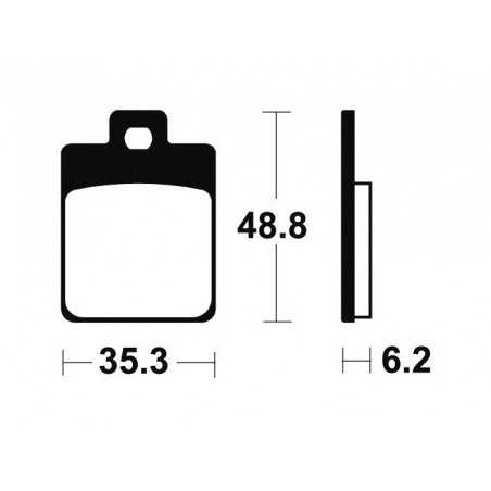 Sintered MSS368 Brake Pads