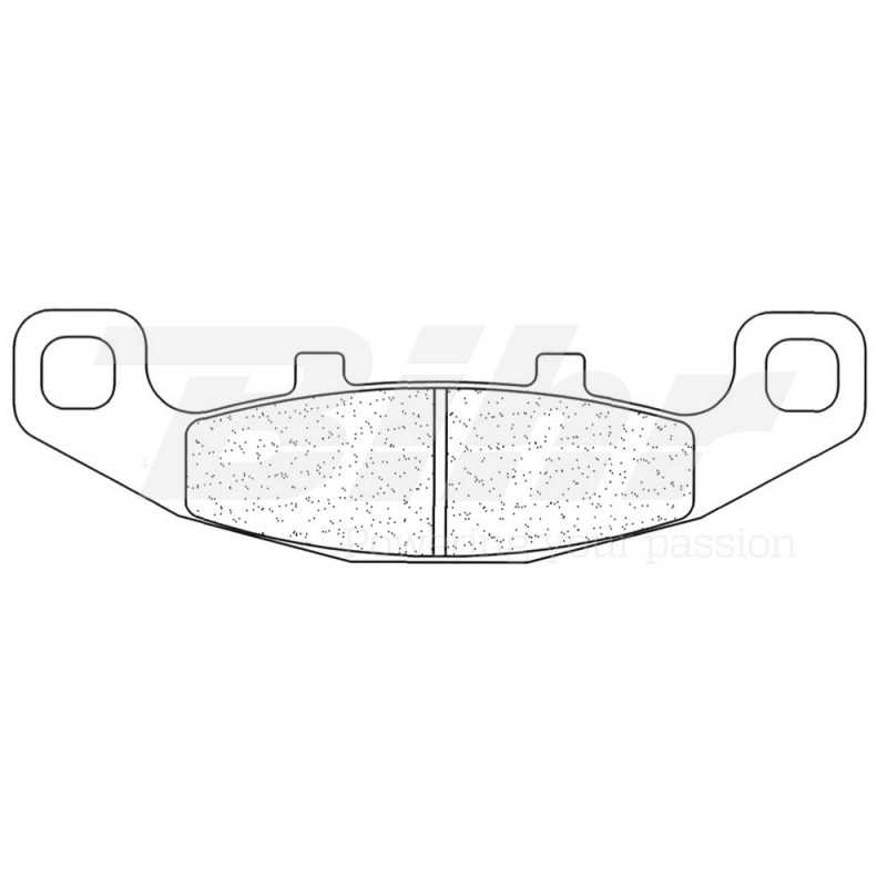Sintered brake pads 6123042080FR