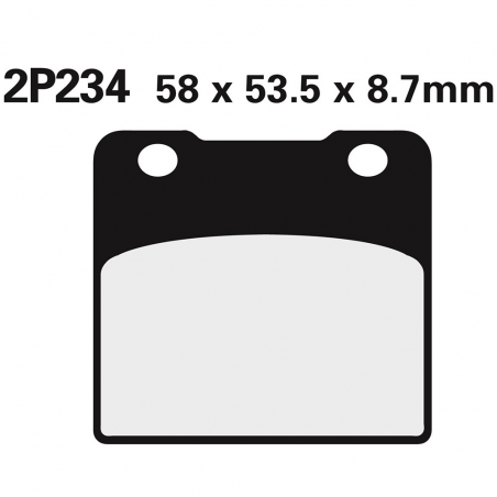 2P234NS brake pads