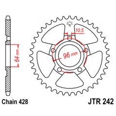 Ring, transmission, rear