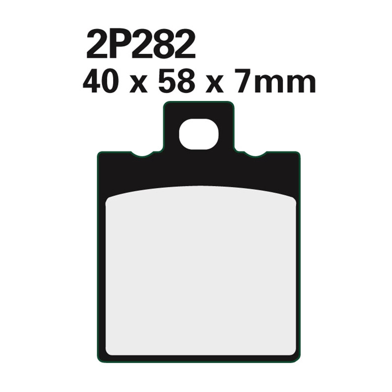 Front brake pads 2P282NS
