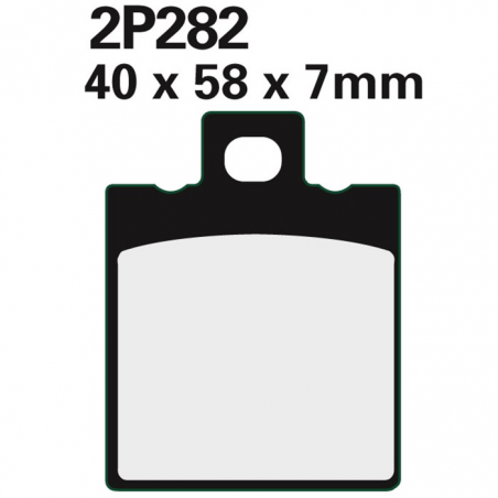Front brake pads 2P282NS