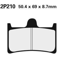 Front brake pads 2P210ST