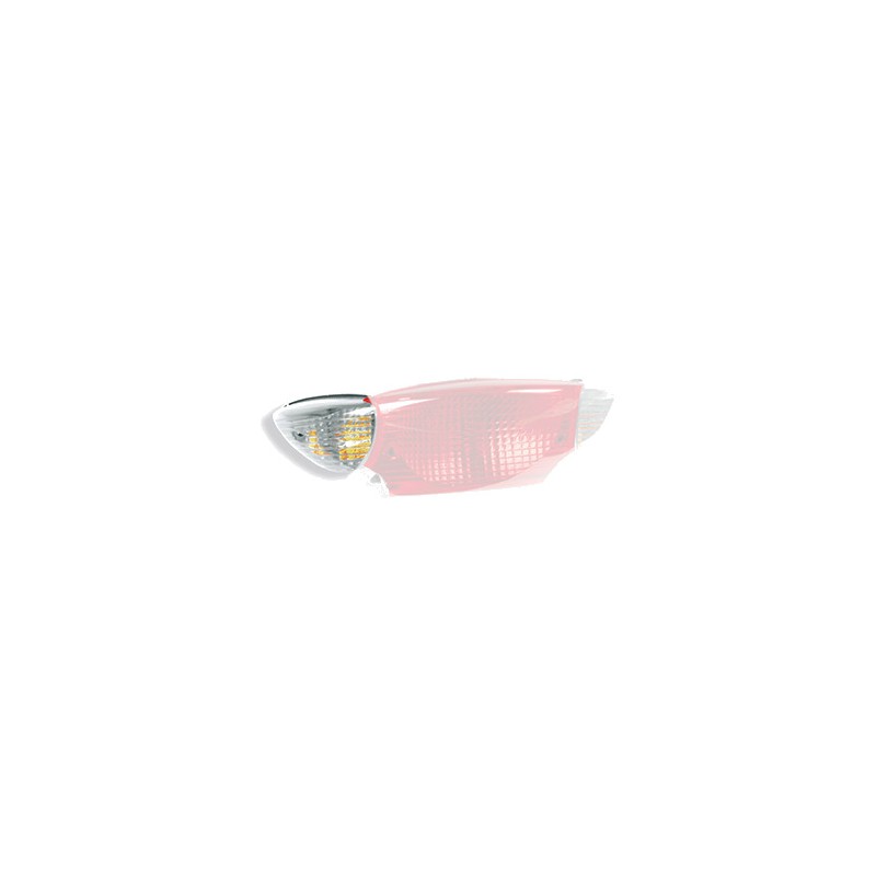 Left rear indicator lampshade glass