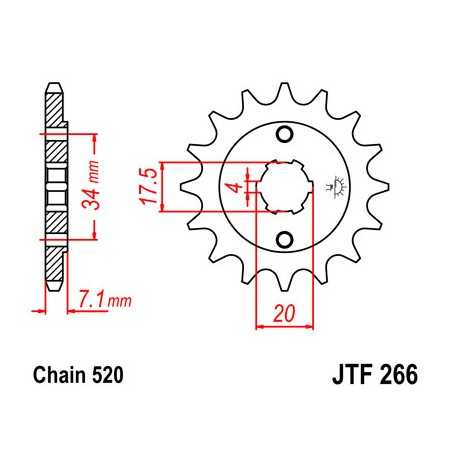 Pinion, attack, transmission front