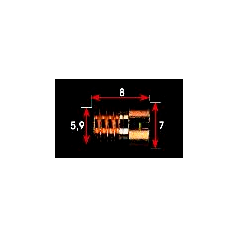 KEIHIN Chicle de carburador alta HARLEY 175 KEE175