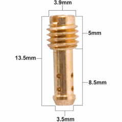 PROX Chiclé carburador baja para Mikuni VM22/210 SERIES 85083VAR
