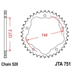 Ring, transmission, rear