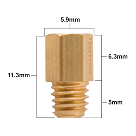 PROX Chiclé carburador alta PARA MIKUNI 4/042 SERIES 84962VAR
