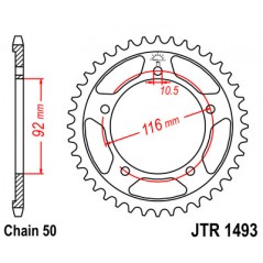 Ring, transmission, rear