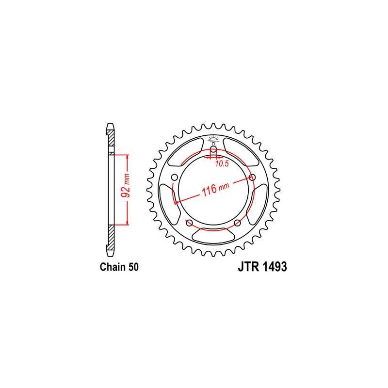 Ring, transmission, rear