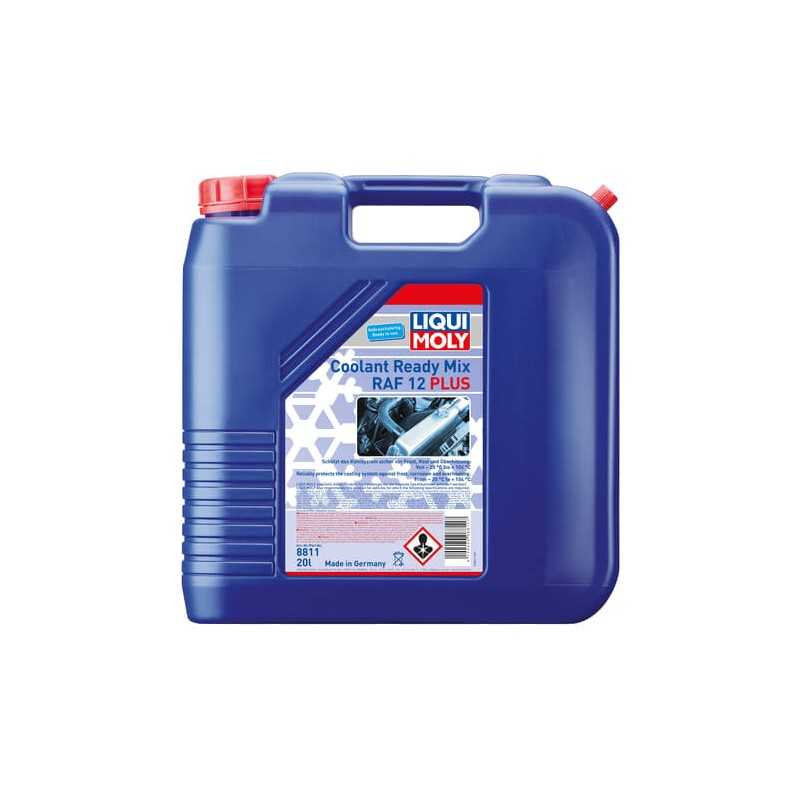 LIQUIMOLY Garrafa liquido refrigerante anticongelante COOLANT READY MIX RAF 12+ 20 L 20200053