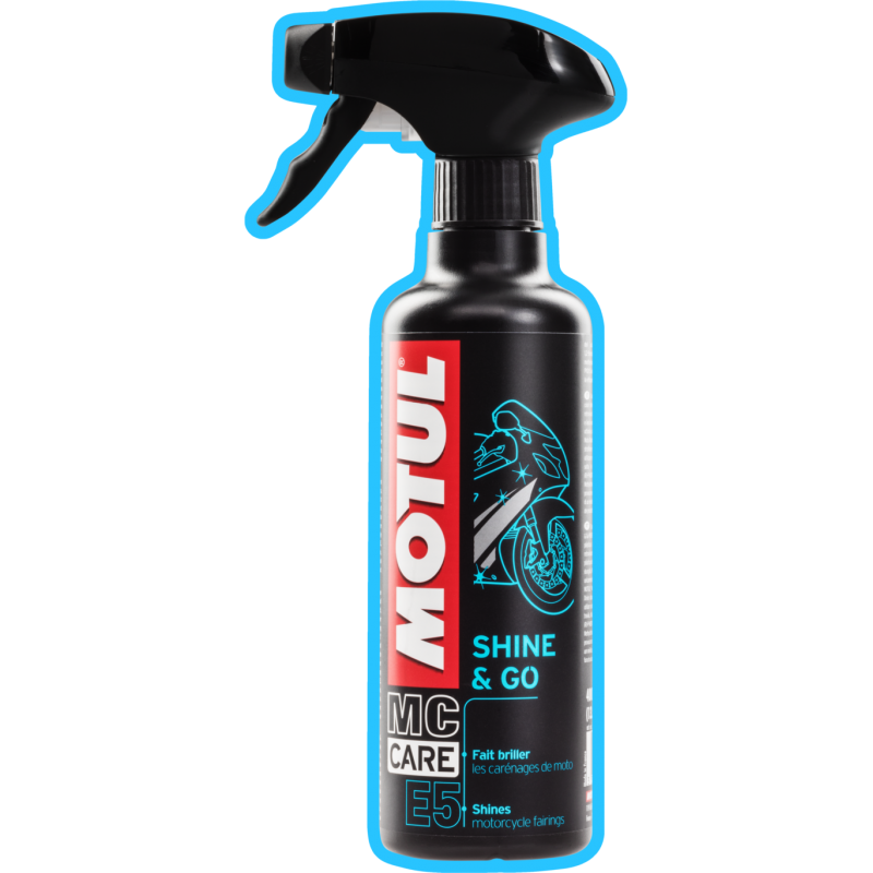 MOTUL Limpiador y abrillantador de plásticos MC CARE E5 Shine Go 103000