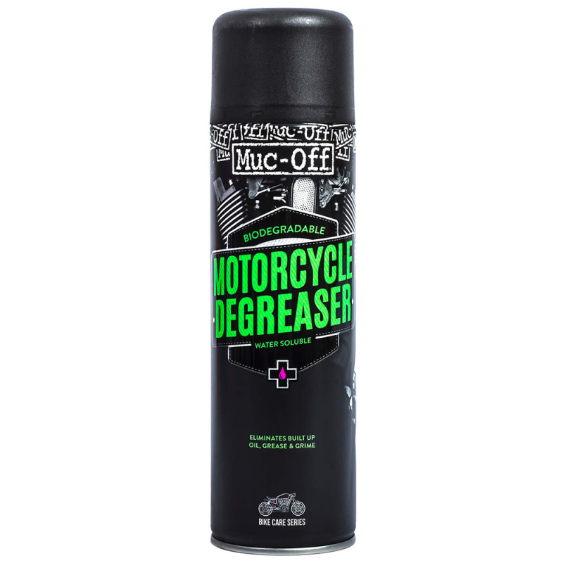 MUC-OFF Desengrasante Motorcycle Degreaser Spray 500ml - 100% Biodegradable y Seguro para Componentes de Carbono 66384