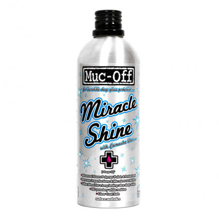 MUC-OFF Pulimento Miracle Shine Motorcycle Polish con cera de Carnauba - 500ml 66390