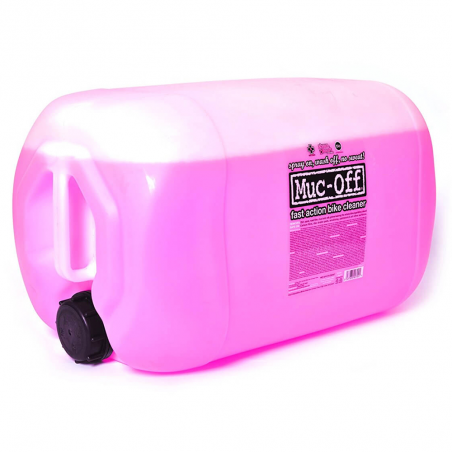 MUC-OFF Limpiador de moto 25L Motorcycle Cleaner - Fórmula Nano Tech Ecológica y Segura en Componentes Carbono Anodizados 94337