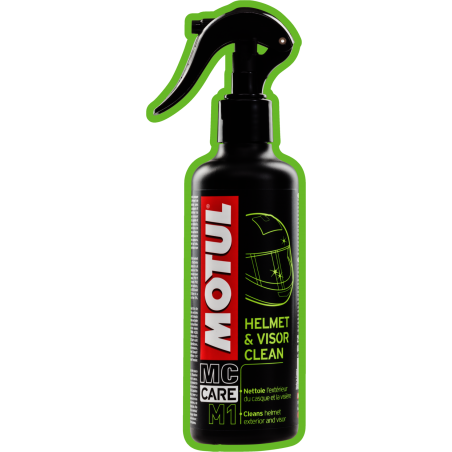 MOTUL Limpiador de cascos y pantallas MC CARE M1 HELMET VISOR CLEAN 0,25L 102992