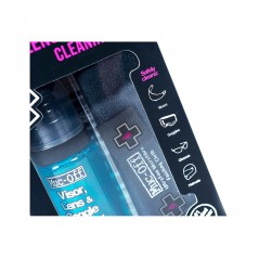 Antibacterial lens and helmet cleaner kit + cloth + Helmet  carry bag