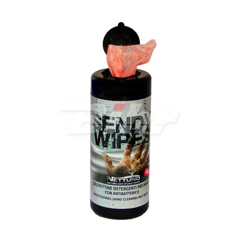 NETTUNO Tubo toallitas lavamanos anti-bacterias taller (40u) 87589