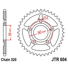 Ring, transmission, rear