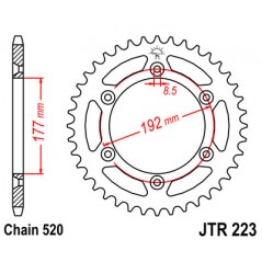 Ring, transmission, rear