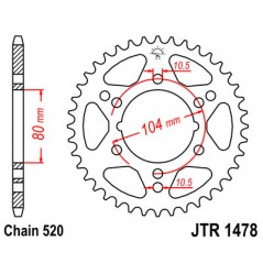 Ring, transmission, rear