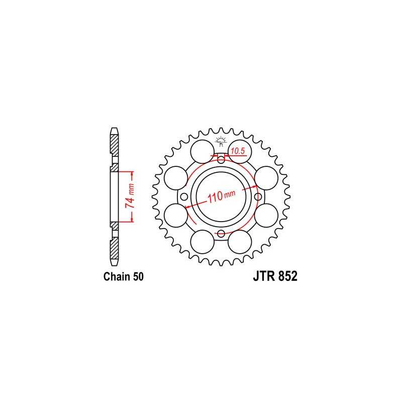 Ring, transmission, rear
