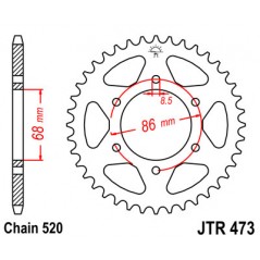 Ring, transmission, rear
