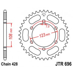 Ring, transmission, rear