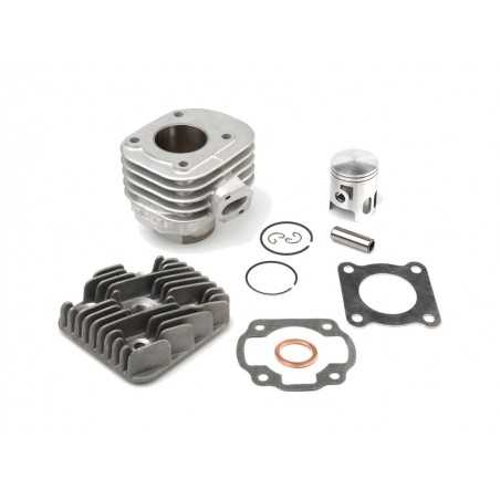 kit, engine cylinder, piston complete, aluminum  49,2cc