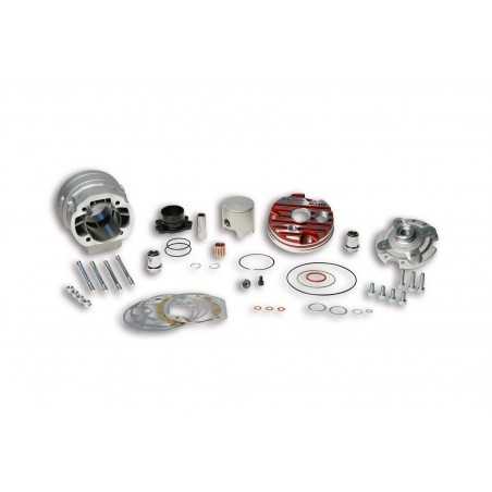 MALOSSI KIT motor cilindro piston completo de aluminio Ø52 H2O MHR BIG BORE Testa Rossa culatín desmontable 3115374 61143