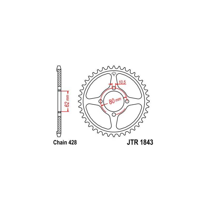 Ring, transmission, rear