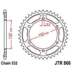 Ring, transmission, rear