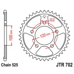 Ring, transmission, rear