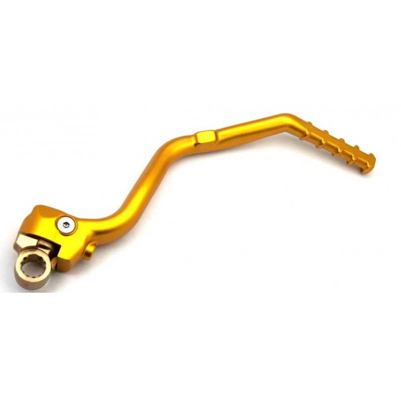 Yellow Suzuki Kickstarter Lever Pedal