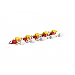MALOSSI Kit de muelles embrague (9u) MHR OEM FLY/DELTA CLUTCH Rojo/Amarillo/blanco 2914151 61154