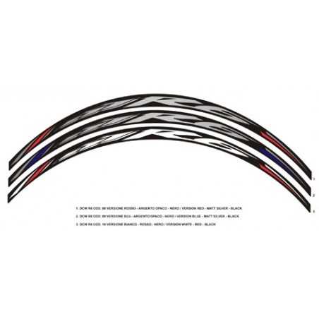 4 vinyl adhesive strips in arch for wheels