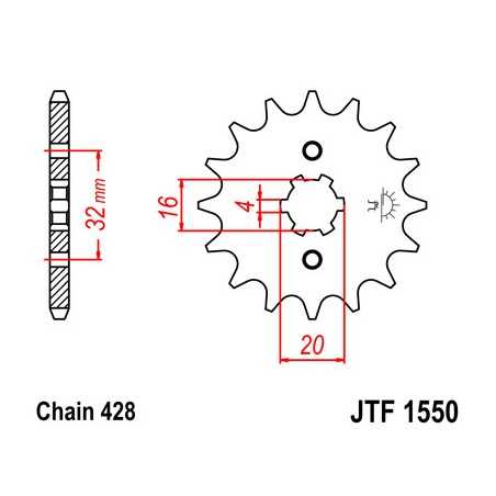 Pinion, attack, transmission front