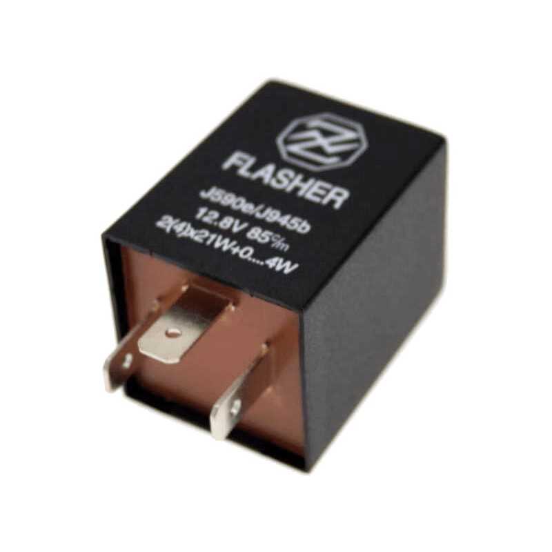 BIHR Rele para intermitentes led de 3 polos 12 V 21 W 322048