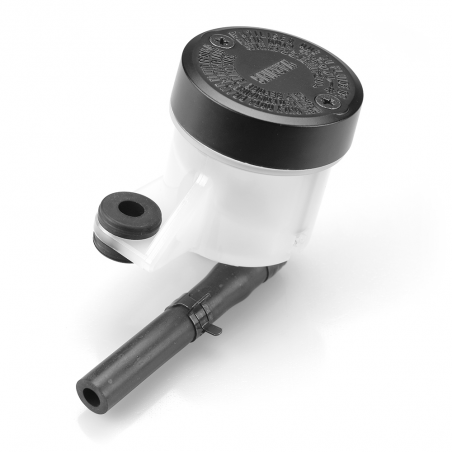 Fluid fluid reservoir brake